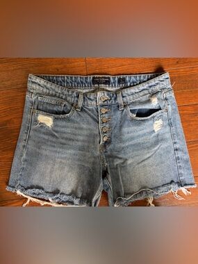Lucky Brand women Light Blue Relaxed Fit Jean shorts 12